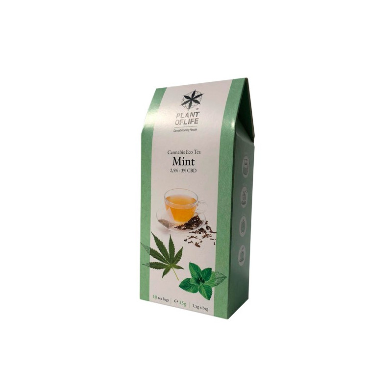 Tisane Menthe CBD - Plant of Life