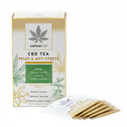 Tisane Relax Anti-Stress CBD de Cannaline