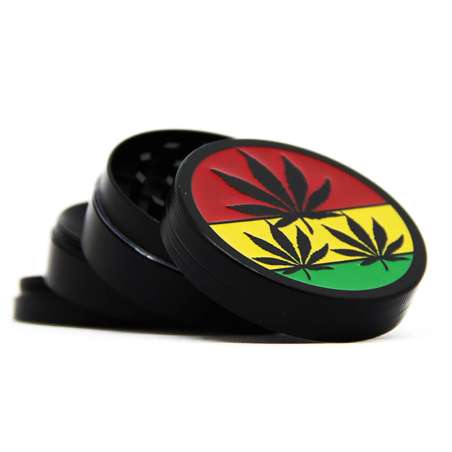 Rasta- Grinder offen in 4 Teilen