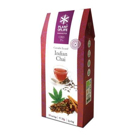 Tisane Indian Chaï CBD de PlantofLife