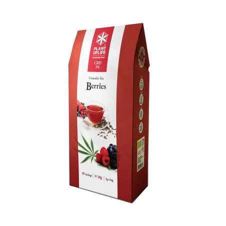 Tisane Berries CBD de la marque Plant of Life