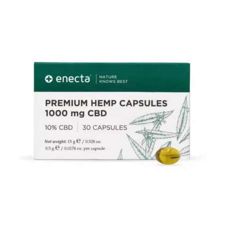 Capsules d'huile CBD 10% Enecta