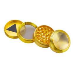 Grinder Magnifier Gold und 4 Teile