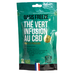 Oasis Freeze Thé Vert CBD - RestinTizz