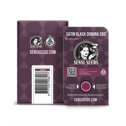 Satin Black Domina CBD de Sensi Seeds