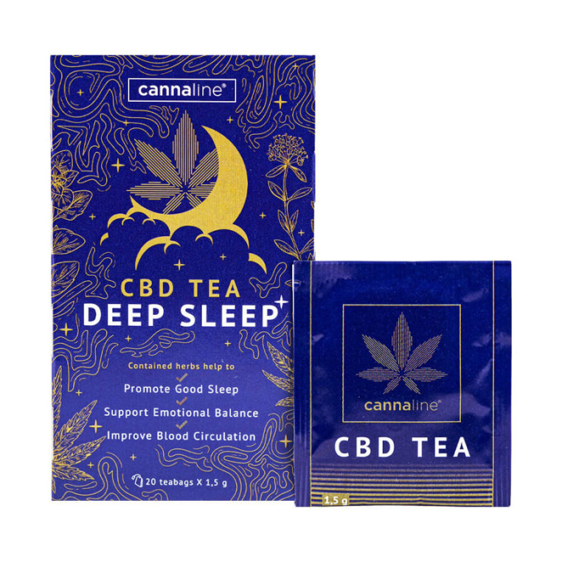 Tisane CBD Sommeil Profond - Cannaline