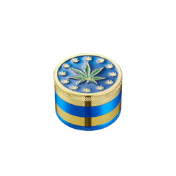 Grinder Star Leaf blau