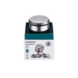 SilverClass- Grinder auf der Verpackung